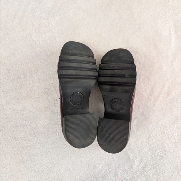 Pepe Menargues Burgundy Patent Leather Loafers - US 9.5 - Picture 4 of 10